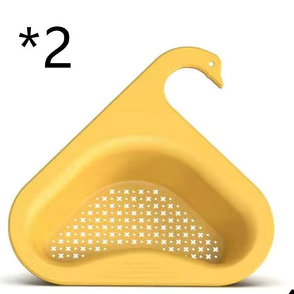 Sink Hanging Swan Drain Basket Kitchen Tool