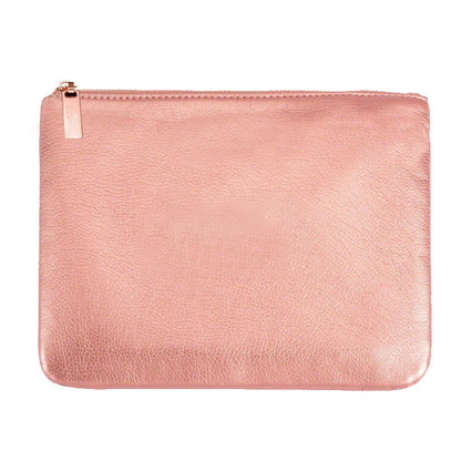 15 Makeup Brush Set Rose Gold with Bag