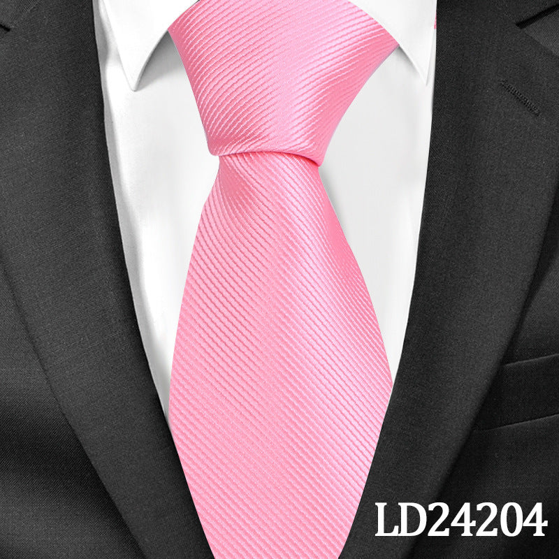 instripe Classic Polyester Tie Set, 6cm Necktie