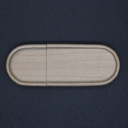 Customized Logo-Printed Wooden USB Drives for Business Gifts