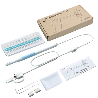 Safe High-Definition Visual Earpiece Endoscope