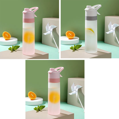 Spray Water Bottle for Fitness and Travel