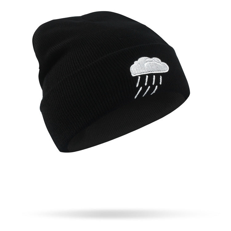 Fashionmonger Hip Hop Woolen Embroidery Knitted Hat