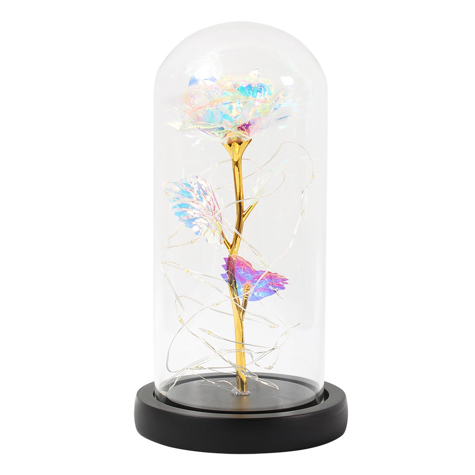 Enchanted Forever Rose LED Christmas Decor
