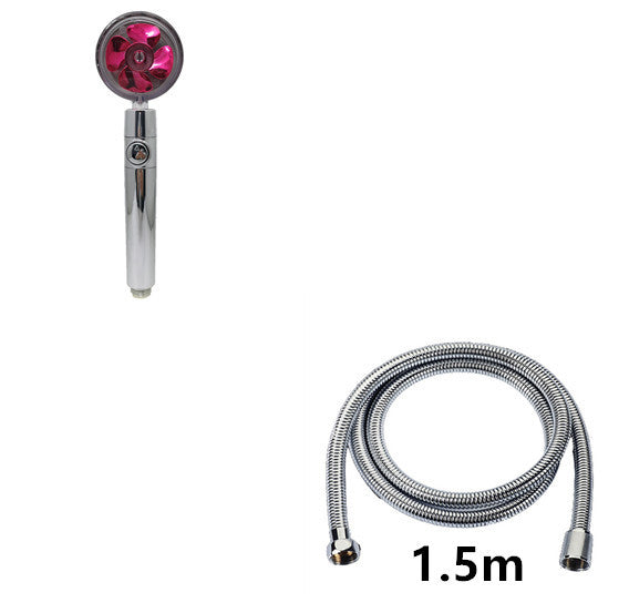 Turbo Propeller Shower Head Handheld High Pressure