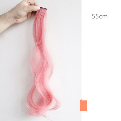Gradient Invisible Curly Short Wig