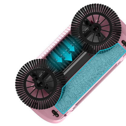 Hand Push Sweeper All In One Broom Mop Dustpan Floor Cleaner