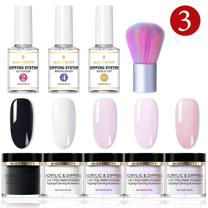Nail Polish & Infiltration Powder Set