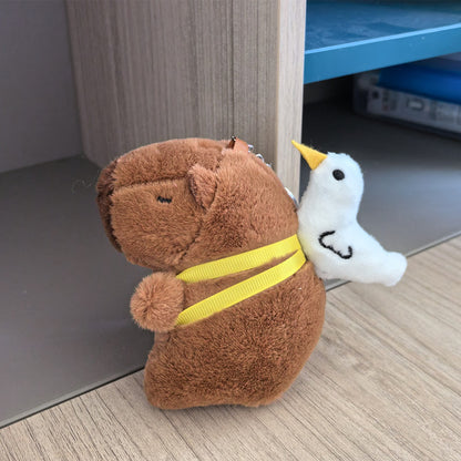 Capabala Figurine Doll Plush Toy Key Chain