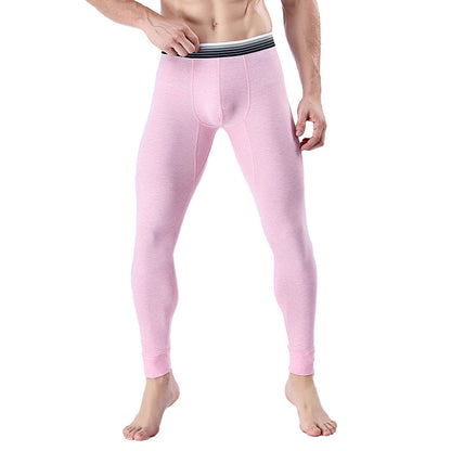 Men's Cropped Cotton Warm Long Johns