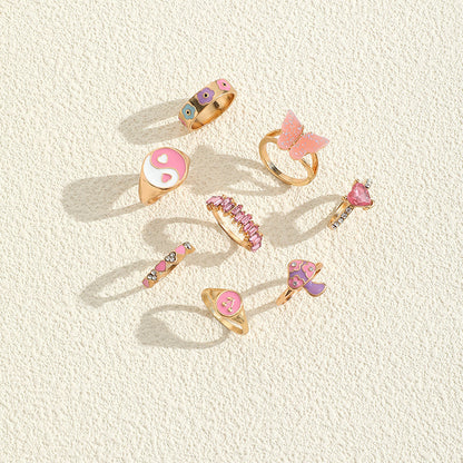 Color Drip Fashion Ring