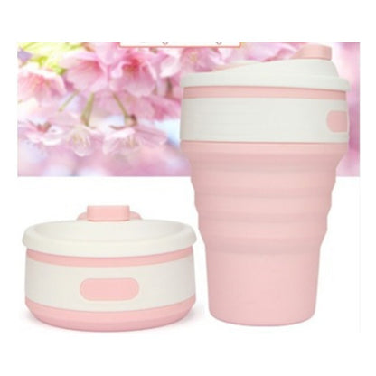 Collapsible Silicone Coffee Mug Travel Cup BPA-Free