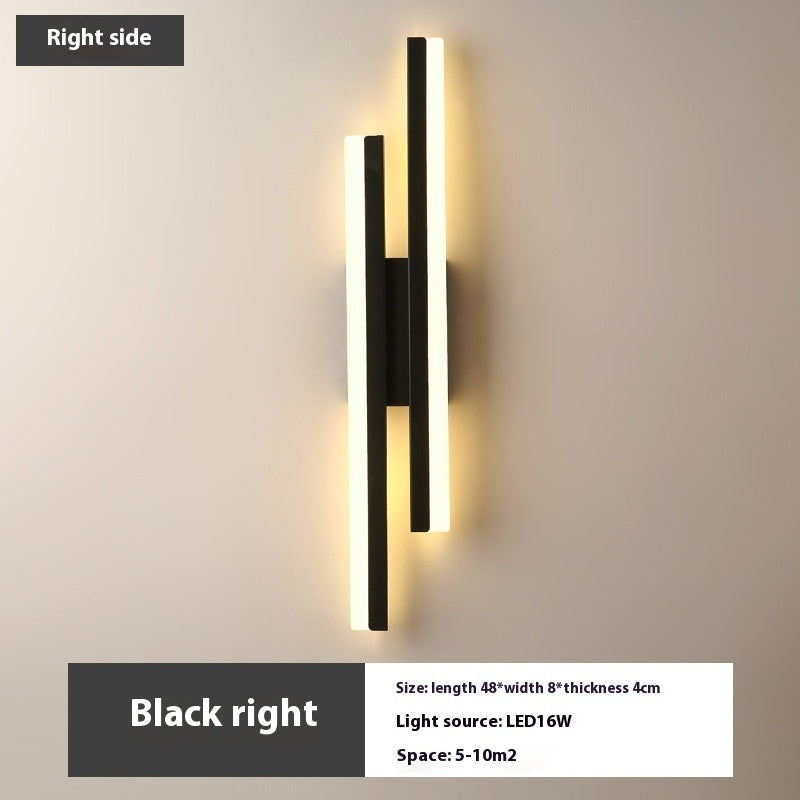 مصباح جداري داخلي LED بسيط على الطراز الاسكندنافي
