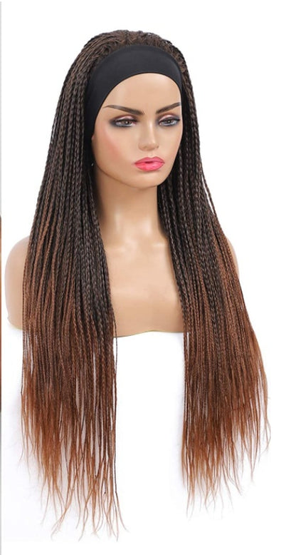 Ice Silk Turban Wig Brazilian Hook Stretch Net