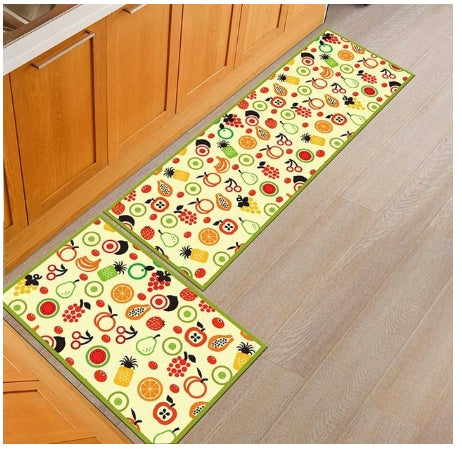 Floor mats, non-slip, oil-proof, household machine washable door mats