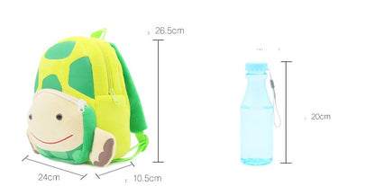 Turtle Plush School Backpack