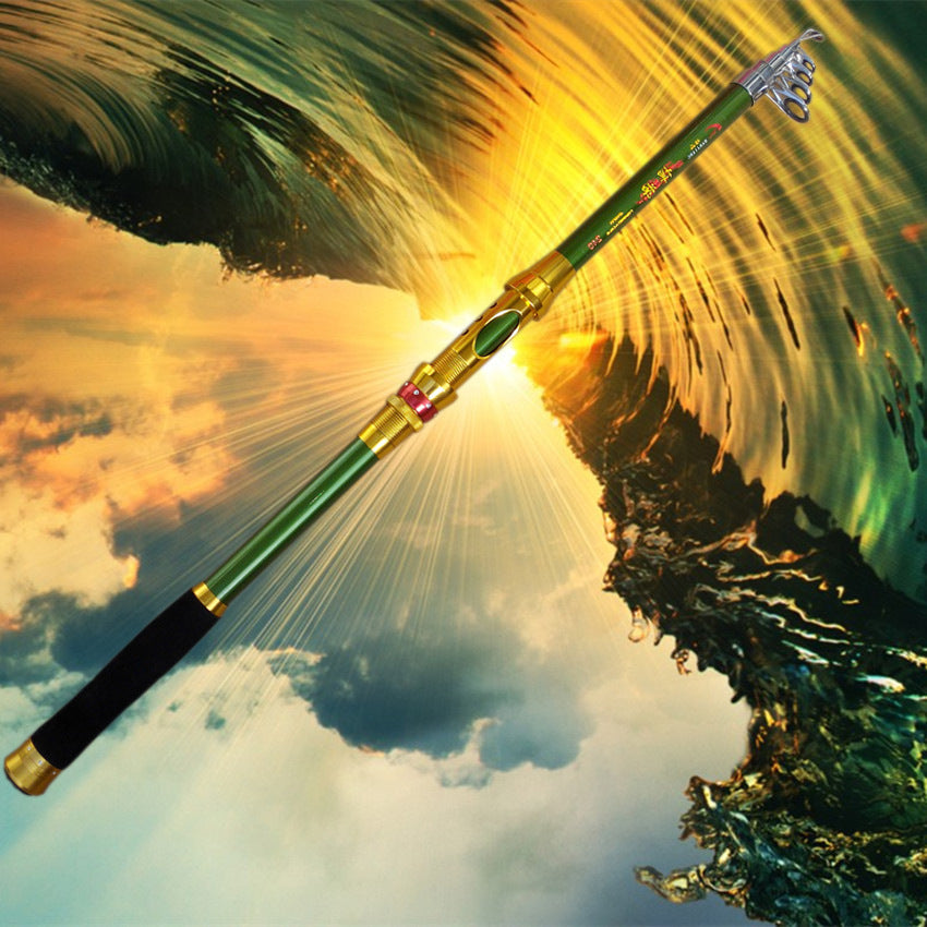 Wholesale Super Hard Glass Steel Fishing Rod