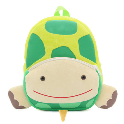 Turtle Plush School Backpack