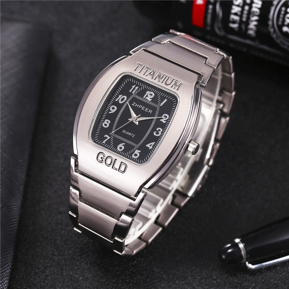 Titanium Alloy Men's Quartz Watch