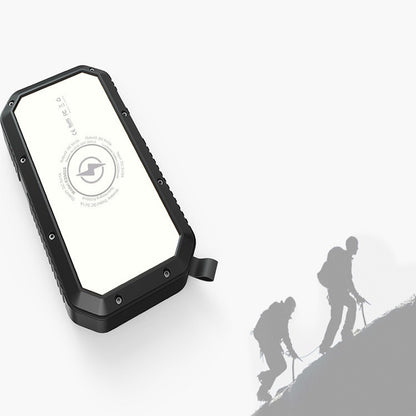 Wireless Solar Power Bank Phone Torch