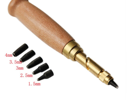 Rotary Leather Punch Tool Set 6 Pieces
