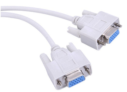 Male VGA to Dual Female VGA Splitter Cable