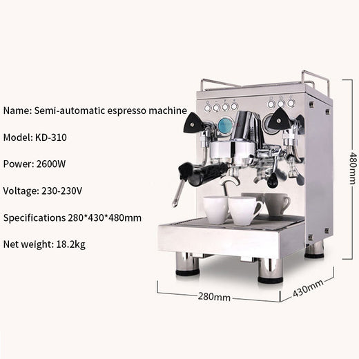 Semi Automatic Espresso Machine Home Business