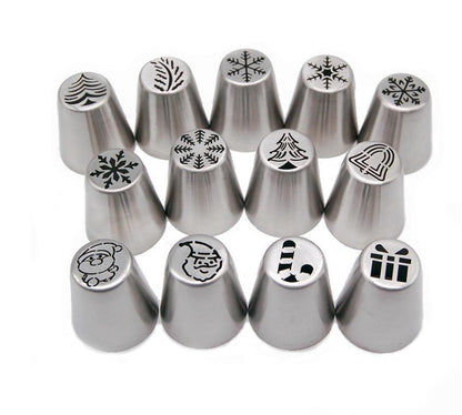 Limited Edition Christmas 3-in-1 Cake Decorating Nozzle