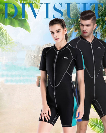 Neoprene Short Sleeve Diving Wetsuit