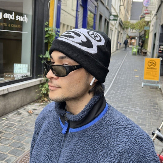 Pullover Knitted Cold Proof Warm Hat