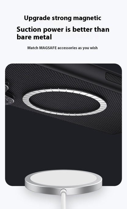 Magnetic Phone Case Lens Bracket Privacy Protective Sleeve