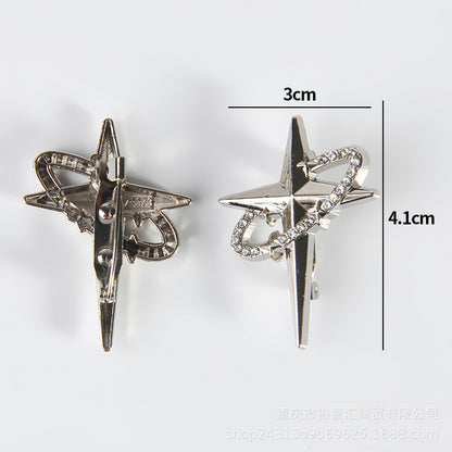 Ins Style Metal Simplicity Brooch