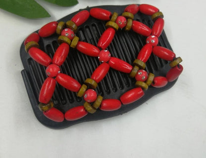 Vintage Beaded Hair Comb
