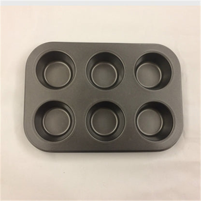 DIY Baking Tools 6 Cup Non Stick Round Cake Mold