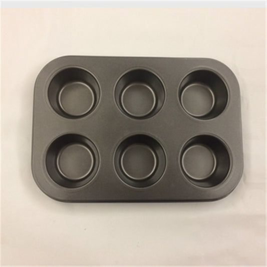 DIY Baking Tools 6 Cup Non Stick Round Cake Mold