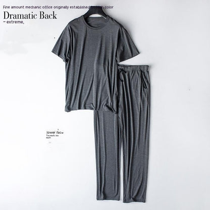 Short-sleeved T-shirt Loose Trousers Summer Suit