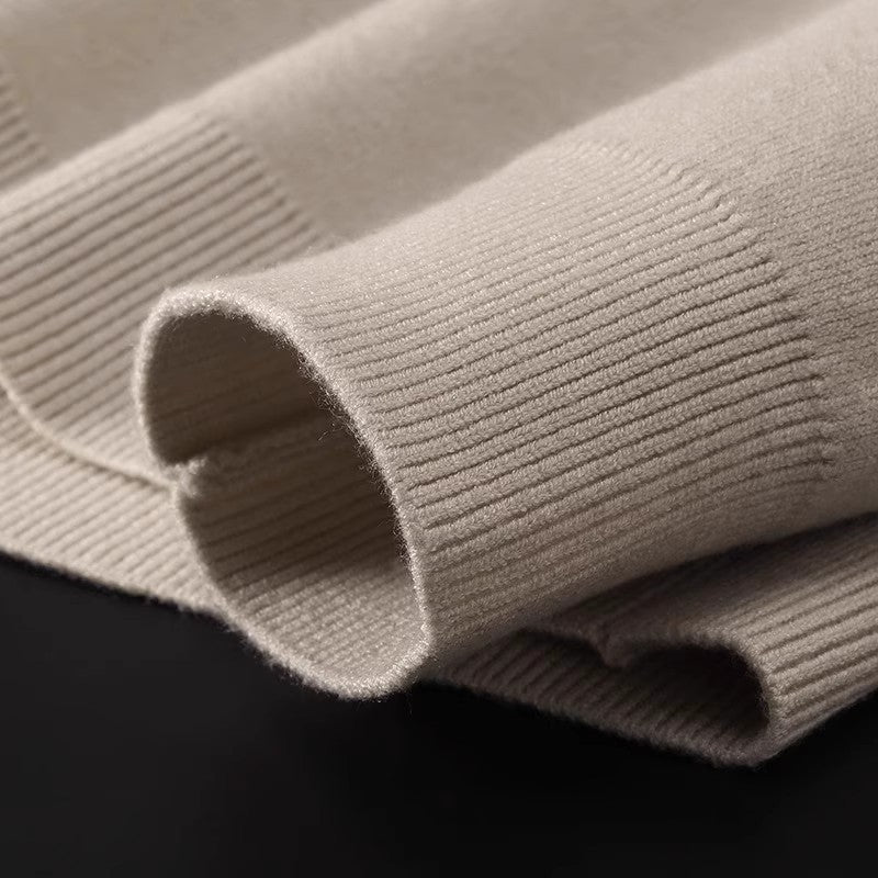 Men's Half High Neck Slim Fit Sweater