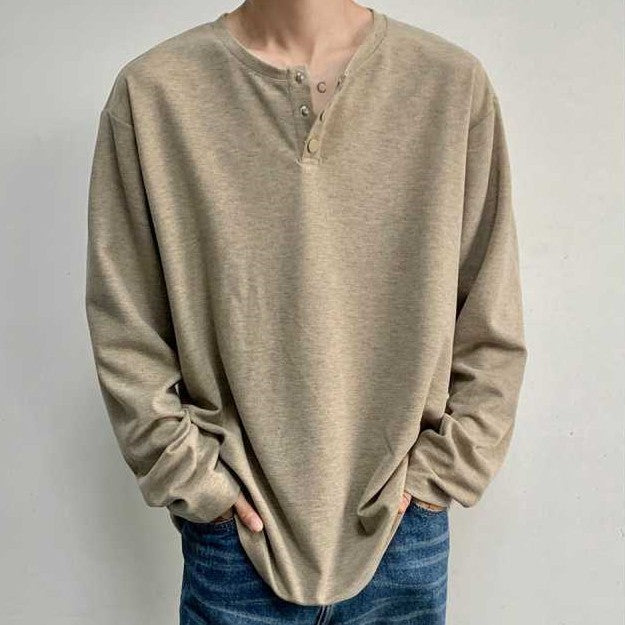 American Fashion Brand Men's Long Sleeve T-shirt
