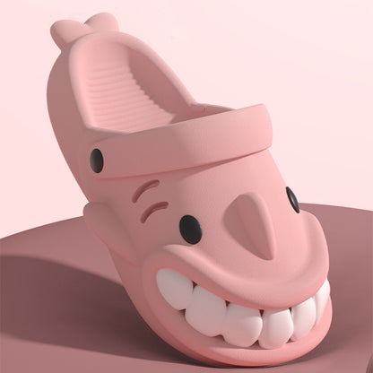 New Cute Funny Shark Slippers: Indoor Non-Slip Home Slipper