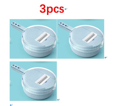 8-in-1 Mandoline Slicer with Strainer and Grater