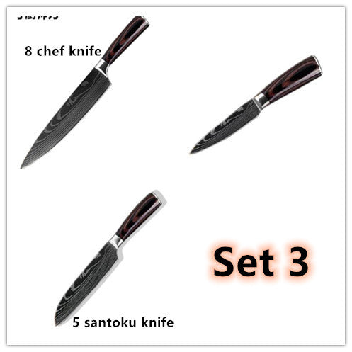 Carpenter's 6 or 8 Piece Knife Set