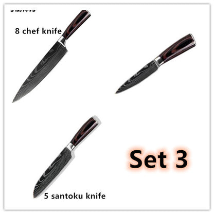 Carpenter's 6 or 8 Piece Knife Set