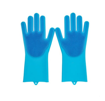 Silicone Heat-Resistant Scrubbing Gloves
