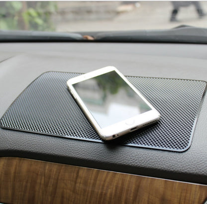 Car mat large mesh pattern Super sticky 180 degrees can not be summer sun pu spider ornaments storage mat