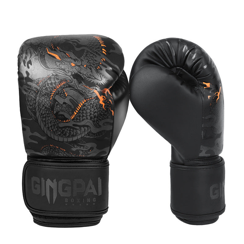 Professional Men's Sanda Fight Training Gloves