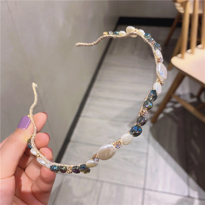 Rhinestone Forest Fairy Hairpin Headband