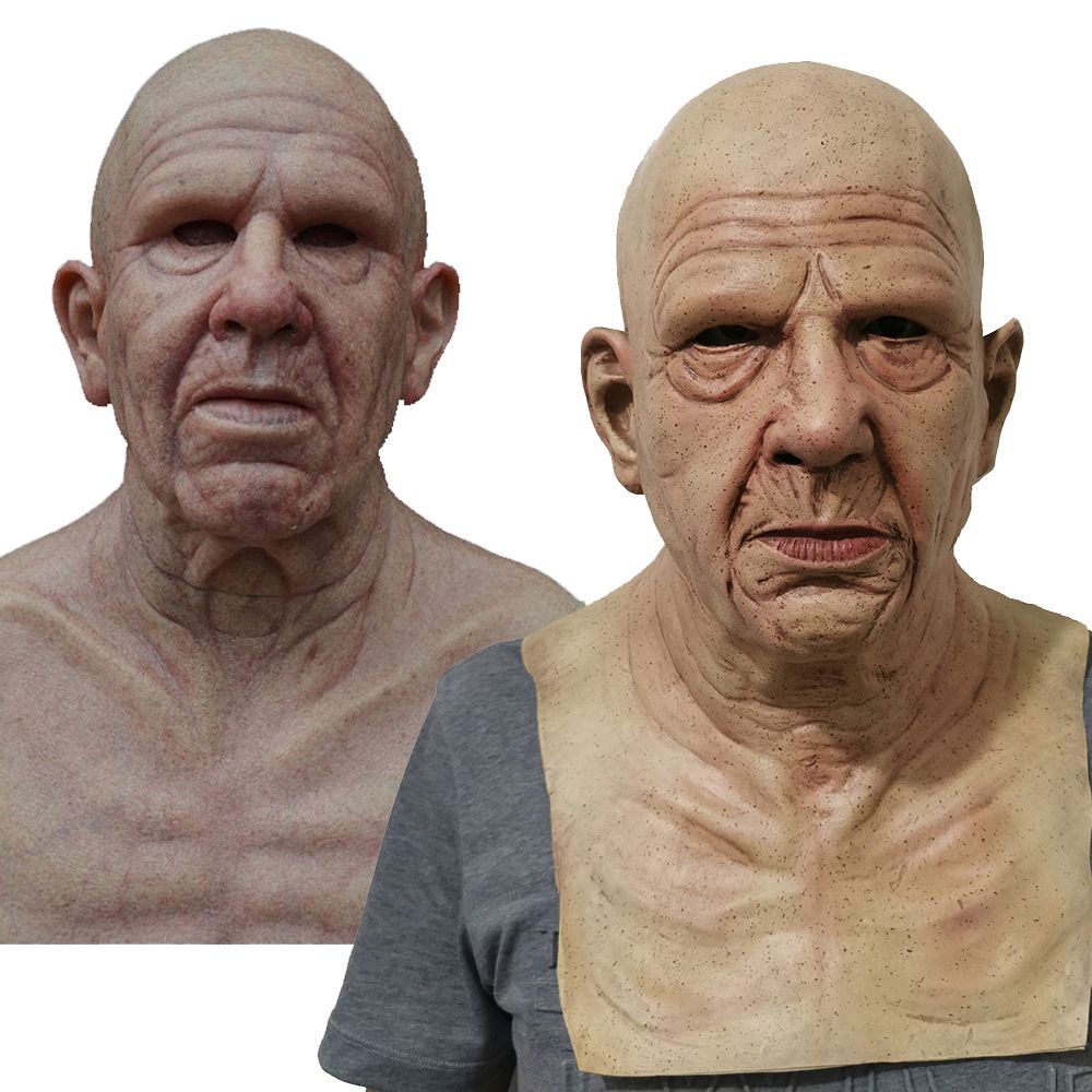 Old Man Mask Halloween