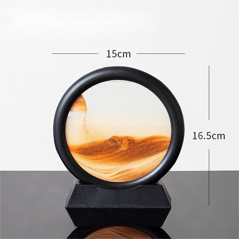 Quicksand Painting Hourglass Glass Decoration Crafts