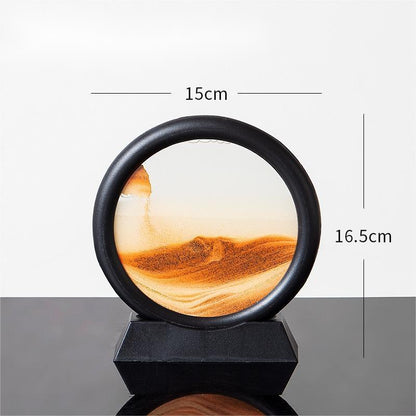 Quicksand Painting Hourglass Glass Decoration Crafts