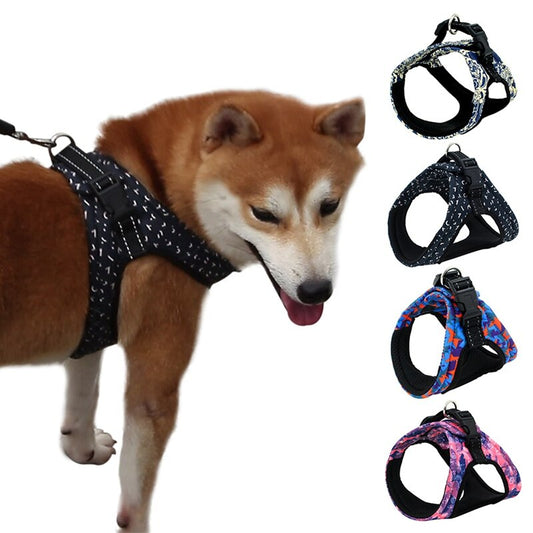 Reflective Printed Chest Strap Set